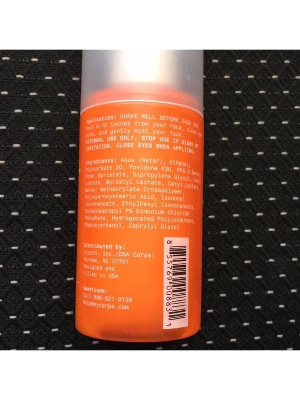 Carpe Instant Matte Setting Mist - Picture 3 of 4